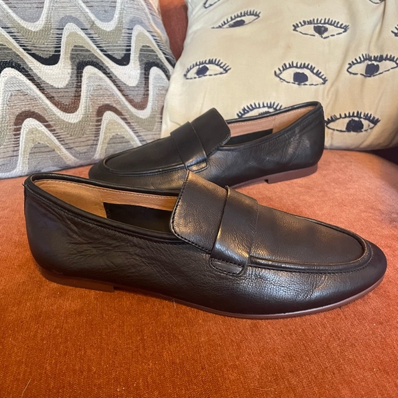 Madewell The Lacey Leather Loafer Slip-On Flat - Picture 1 of 8